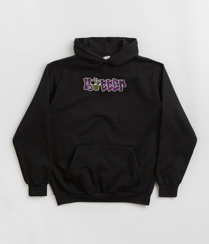 Butter Goods Big Apple Hoodie - Black | Flatspot