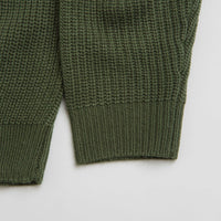 Butter Goods Stripe Knitted Sweatshirt - Ivy thumbnail