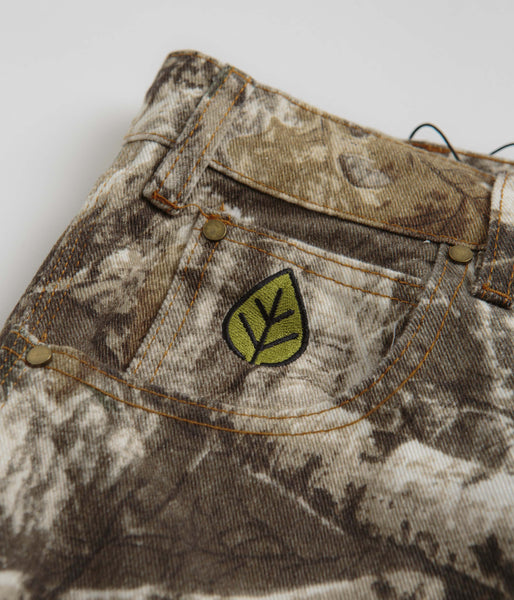 Butter Goods Weathergear Heavyweight Denim Shorts - Forest