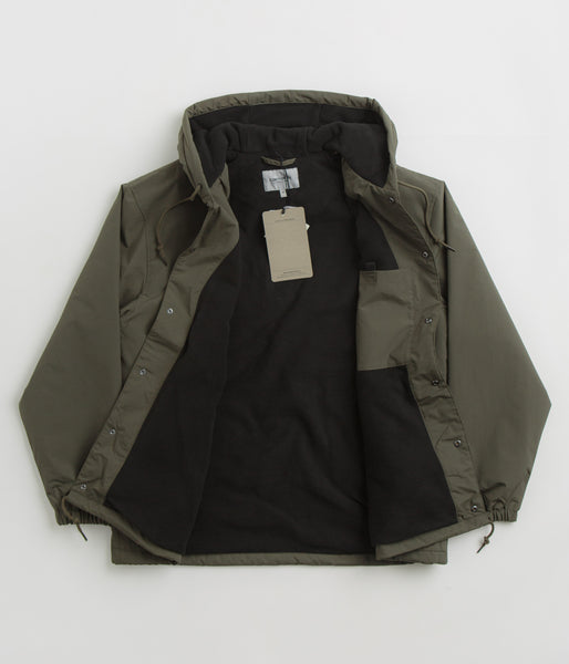 Carhartt coach shop jacket green