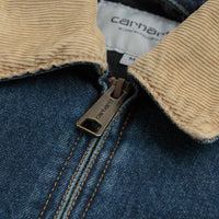 Carhartt OG Detroit Jacket - Blue / Dusty Hamilton Brown thumbnail