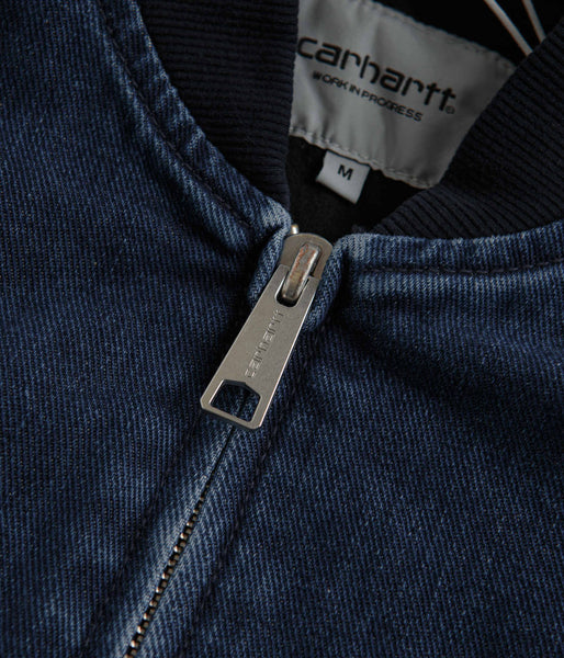 Carhartt Paxon Bomber Jacket - Blue / Dark Navy | Flatspot