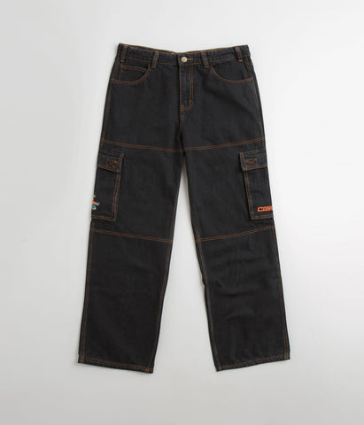 Mid-rise pants feature a flat front and straight fit through the leg