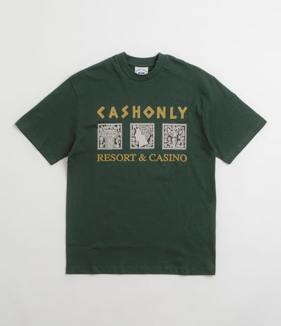 Cash Only High Rollers T-Shirt - Dark Forest