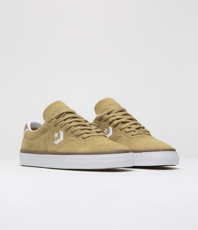 Converse Cons Louie Lopez Pro Ox Shoes - Toadstool Tan / Dark Whiskey