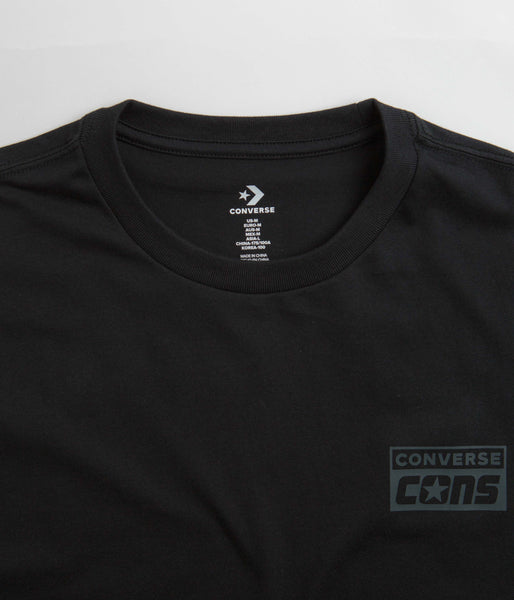 Mens black clearance converse t shirt