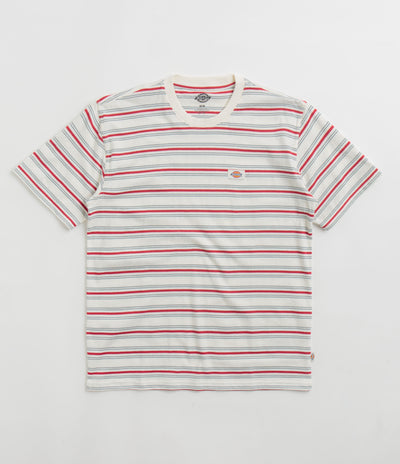 Dickies Lewistown Stripe T-Shirt - Egret