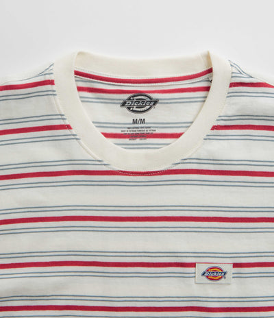 Dickies Lewistown Stripe T-Shirt - Egret