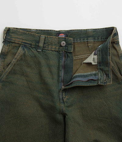 Dickies Loose Painter Jeans - Green Tone Fade