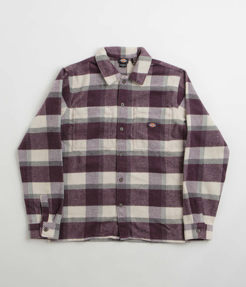 Dickies Plaid Coaling Shirt - Plum Perfect