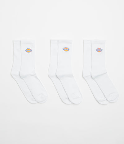 Dickies Valley Grove Socks - White