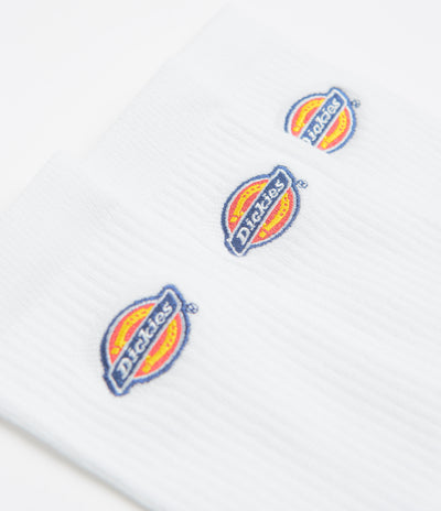 Dickies Valley Grove Socks - White