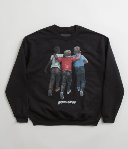 geometric logo print sweatshirt Nero - Fucking Awesome Kids Are 