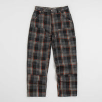 Fucking Awesome Plaid Double Knee Pants - Black thumbnail