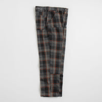 Fucking Awesome Plaid Double Knee Pants - Black thumbnail