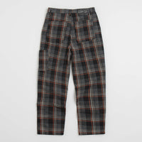 Fucking Awesome Plaid Double Knee Pants - Black thumbnail