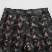 Fucking Awesome Plaid Double Knee Pants - Black thumbnail