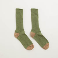 Mollusk Marled Utility Socks - Moss Green thumbnail