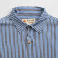 Mollusk Summer Shirt - Blue Grey Stripe thumbnail