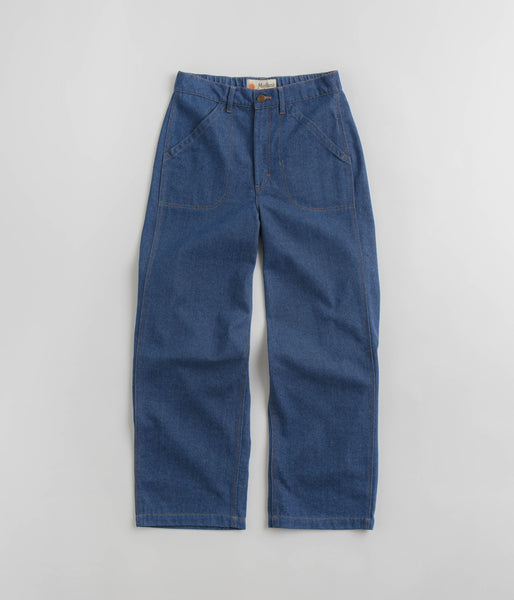 Mollusk Womens Painter Pants - Indigo Denim