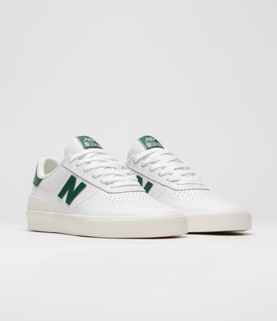 New Balance Numeric 272 Shoes - White / Green