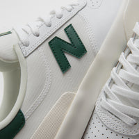 New Balance Numeric 272 Shoes - White / Green thumbnail