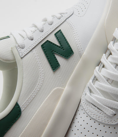 New Balance Numeric 272 Shoes - White / Green