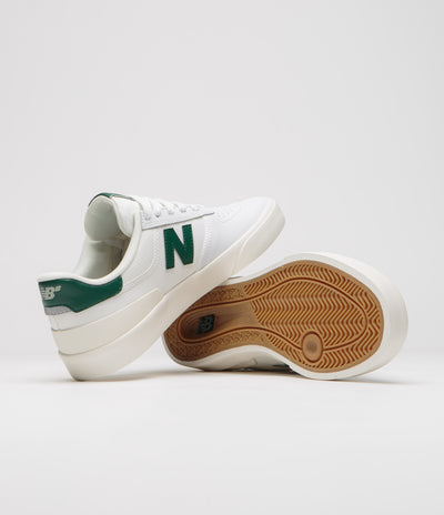 New Balance Numeric 272 Shoes - White / Green