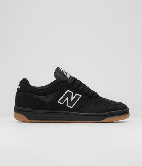 New Balance Numeric 480 Shoes - Black / Black