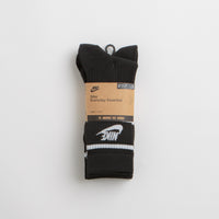 Nike Everyday Essential Crew Socks (3 Pair) - Black / White / Black thumbnail