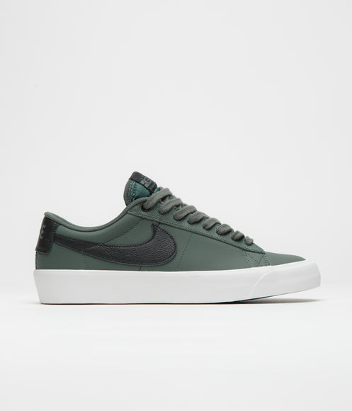 Nike SB Blazer Low Pro GT Shoes - Vintage Green / Black - Vintage Green