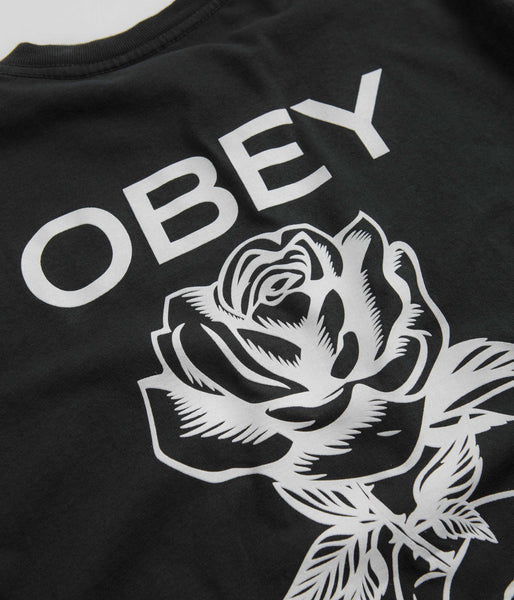 Obey rose 2025 t shirt