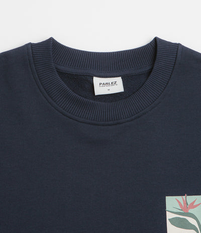 Parlez Planter Crewneck Sweatshirt - Midnight