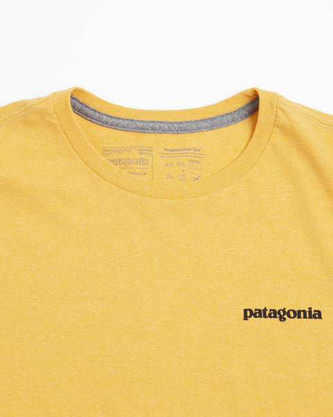 Patagonia surfboard yellow on sale t shirt