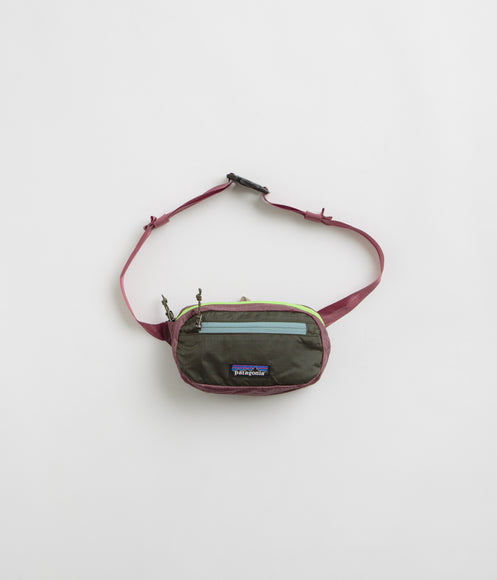 Patagonia Ultralight Black Hole Mini Hip Pack - Patchwork: Pine Needle Green