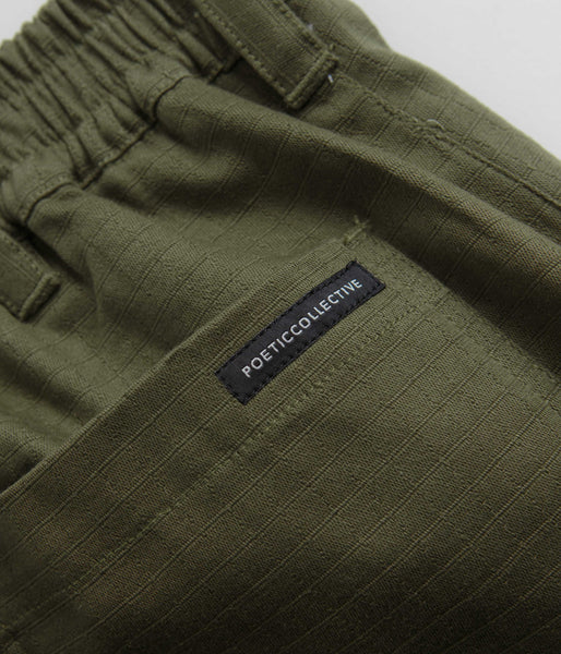 Poetic Collective Pants- Sculptor Olive green, Unisex