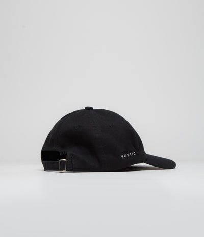 Poetic Collective Side Embroidery Classic Cap - Black