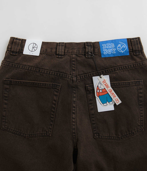 Polar Big Boy Jeans - Brown Black | Flatspot