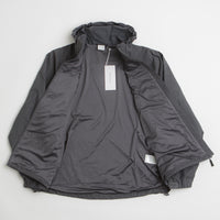 Pop Trading Company Hooded O Jacket - Charcoal thumbnail