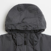 Pop Trading Company Hooded O Jacket - Charcoal thumbnail