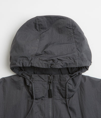 Pop Trading Company Hooded O Jacket - Charcoal