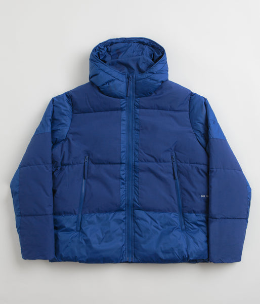 Pop Trading Company Puffer Jacket - Sodalite Blue | Flatspot