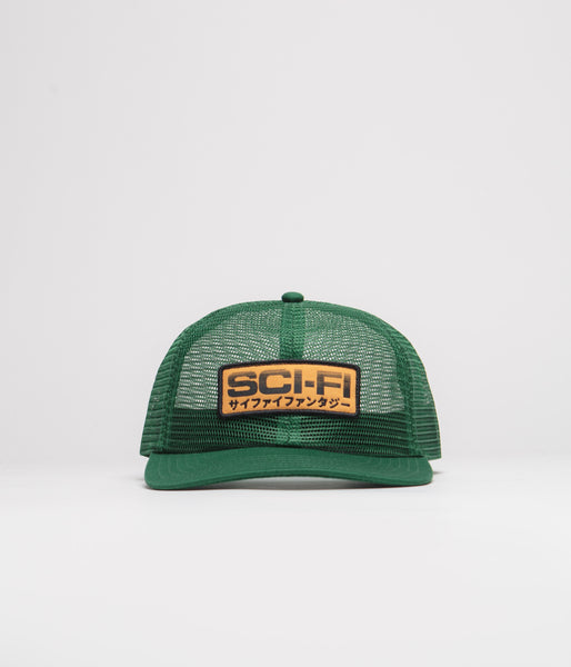 Sci-Fi Fantasy Mesh Cap - Green | Flatspot