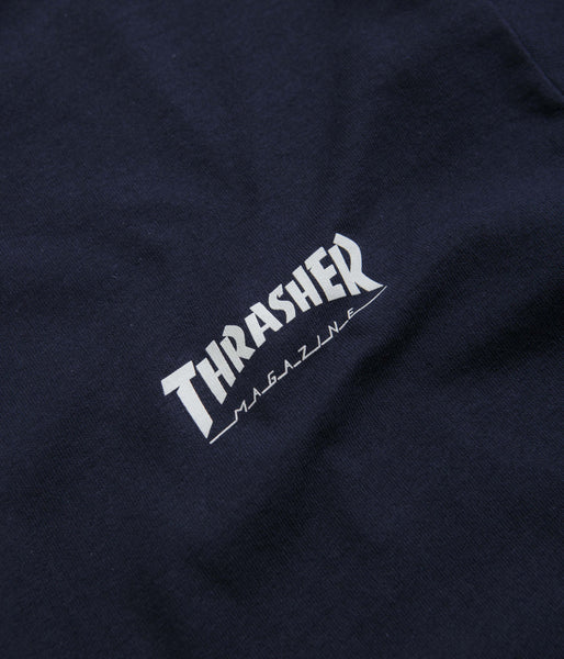 navy thrasher shirt