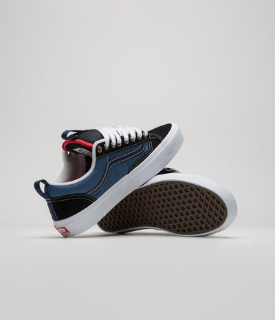 Vans Skate Old Skool 36+ Shoes - Black / STV Navy