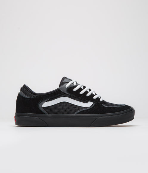 Vans Skate Rowley Shoes - Black / White / Black