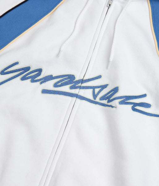 White / Blue | Yardsale Bay Hoodie - Hummel Legacy Sweatshirt