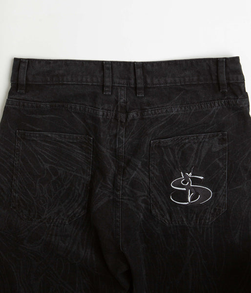 Yardsale Ripper Jeans - Contrast Black | Flatspot