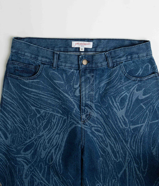 Yardsale Ripper Jeans - Overdyed Blue
