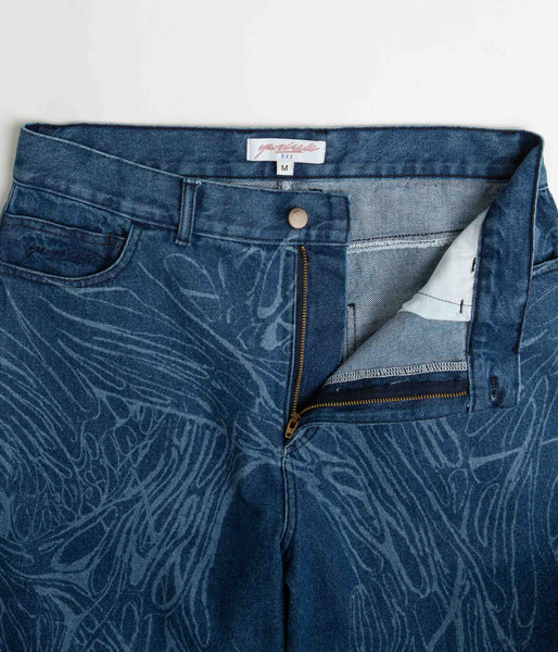 Yardsale Ripper Jeans - Overdyed Blue - BillrichardsonShops